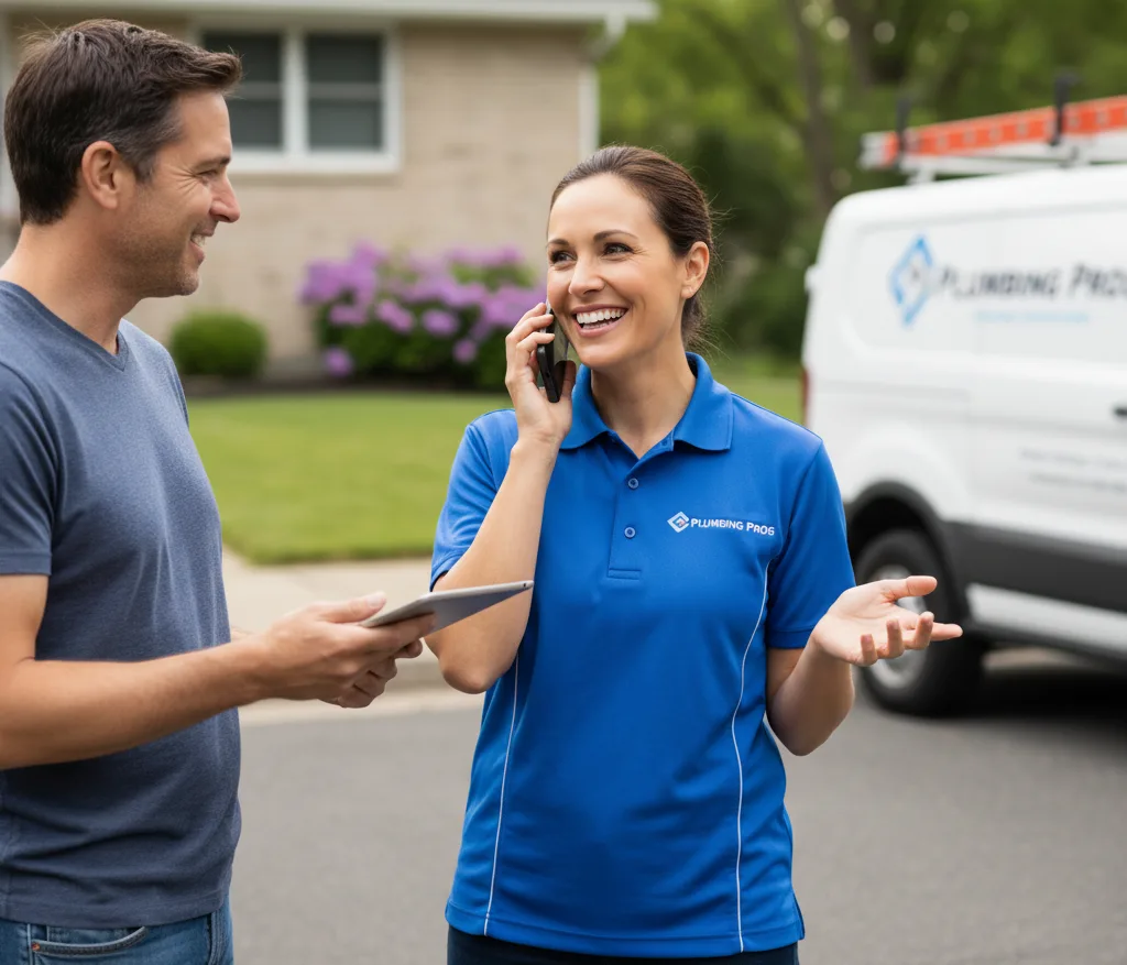 Grant Plumbing customer support in North Newton